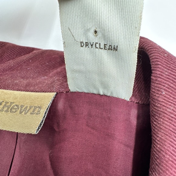 Vintage Ruff Hewn Bohemian Paisley Velvet Blazer Collared Size XL Multicolored - Picture 3 of 8